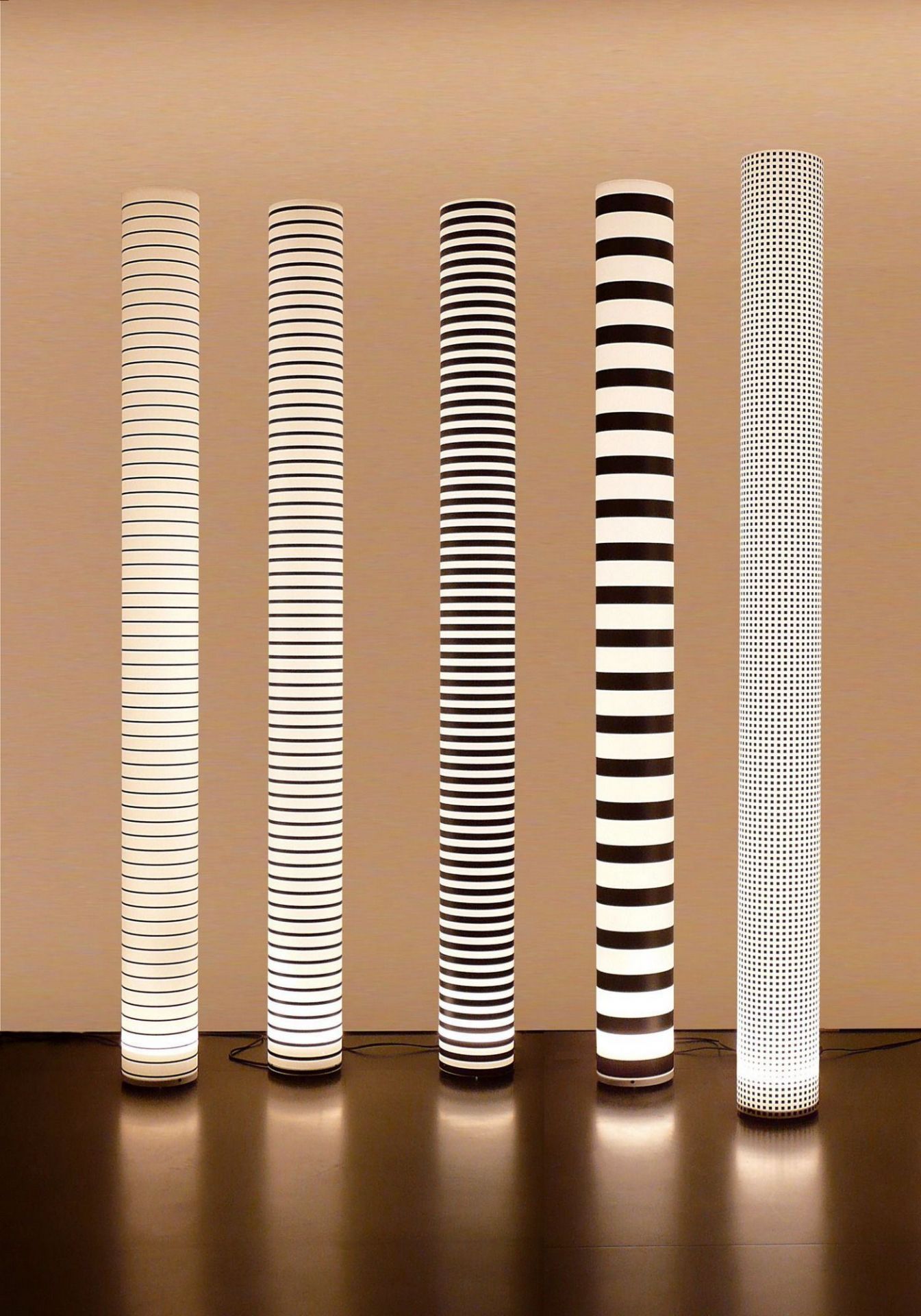 Collection floor lamp XL LED WFXL 200 incl. STRIPES 4 / H 196 cm Chameledeon SINGLE PIECES