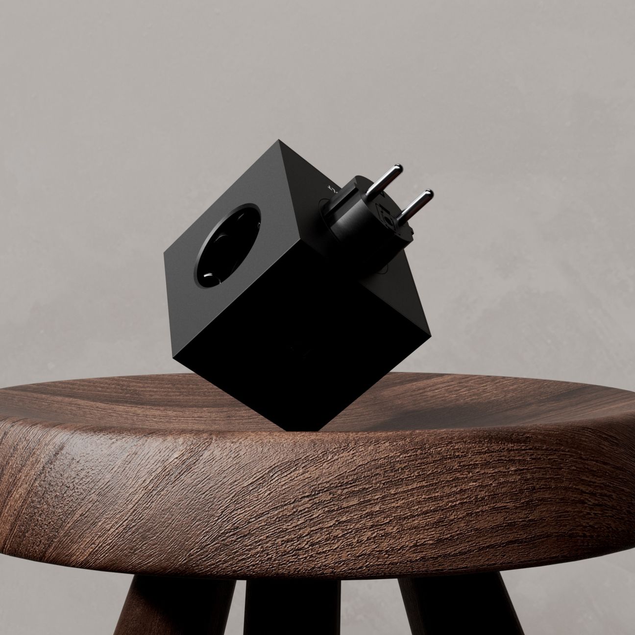 Square 2 - Avolt Socket Cube with USB-C dfp Design 