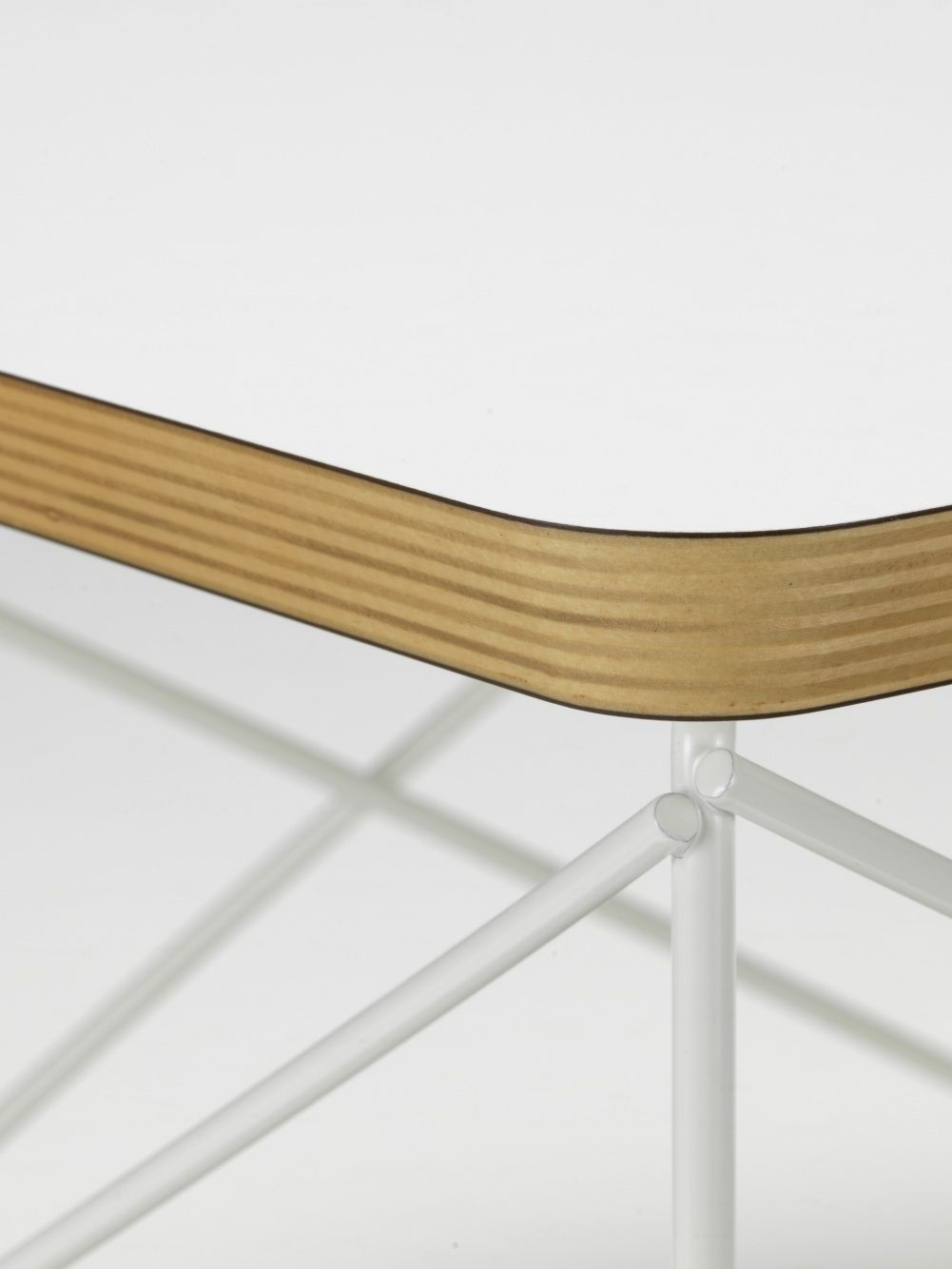 Occasional Table LTR Side table HPL White-WHITE POWDER COATED Vitra SINGLE PIECES
