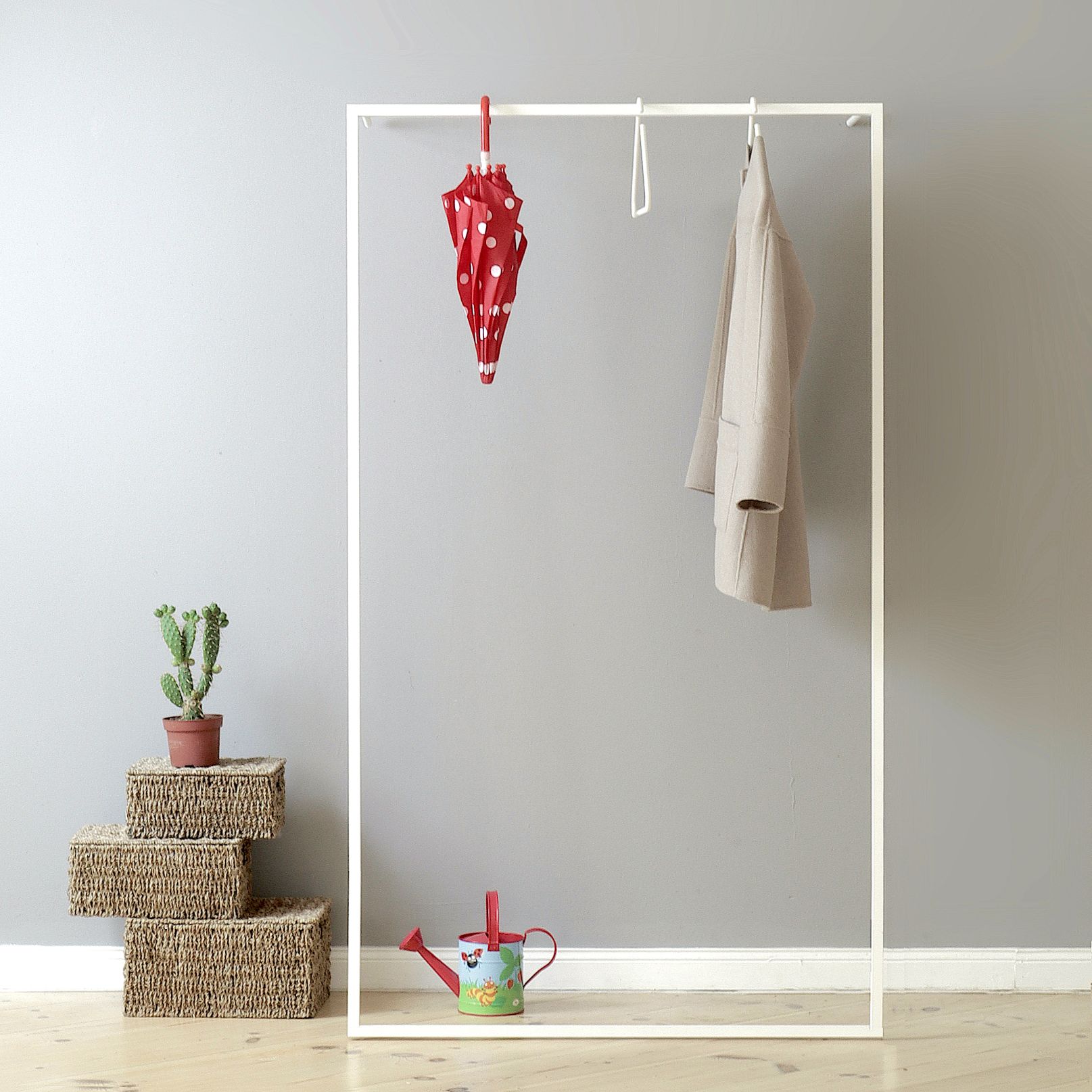 Leano Leaning wardrobe Roomsafari White