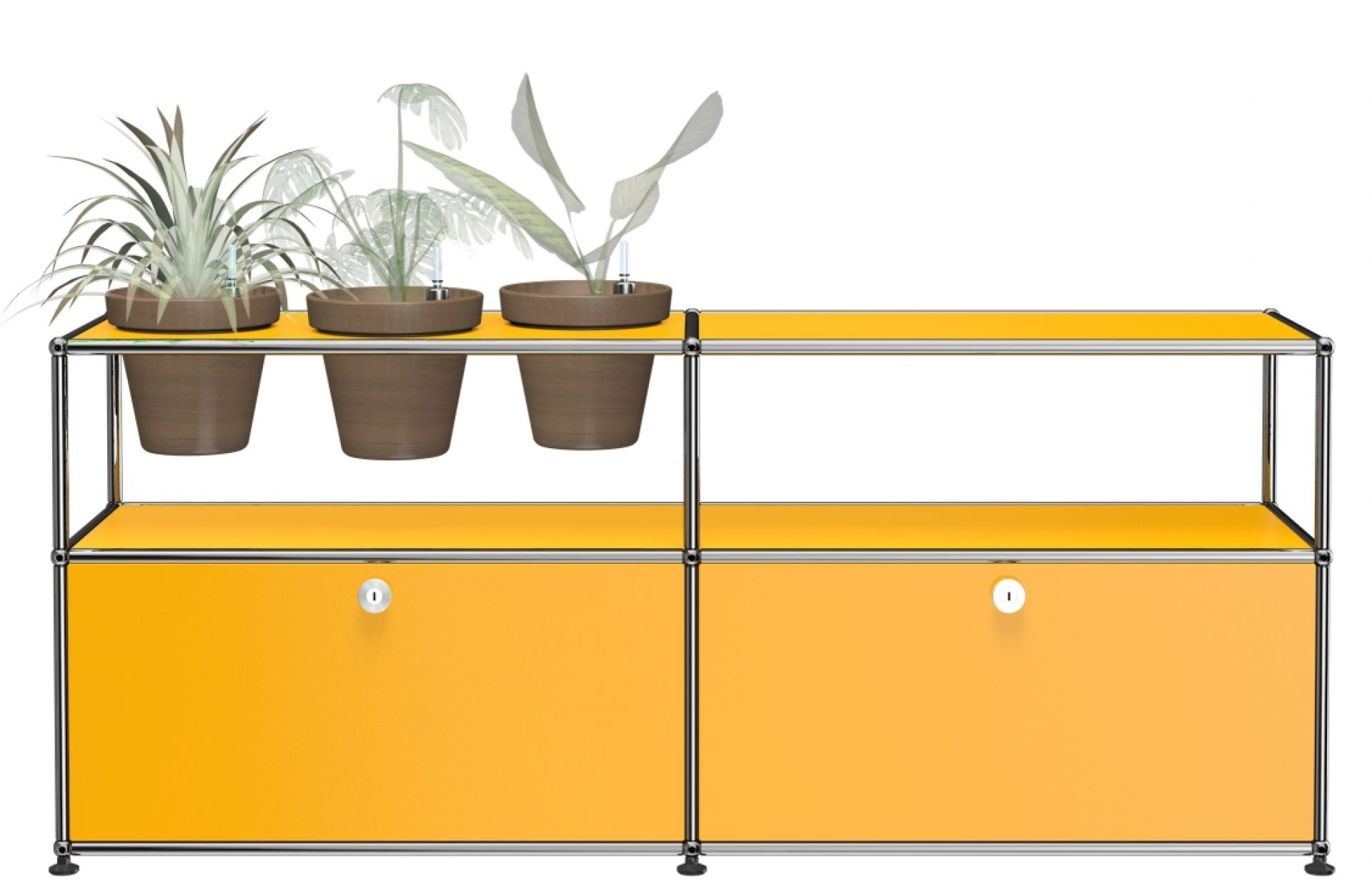 Plant worlds Sideboard Configuration 1 USM Haller Golden yellow