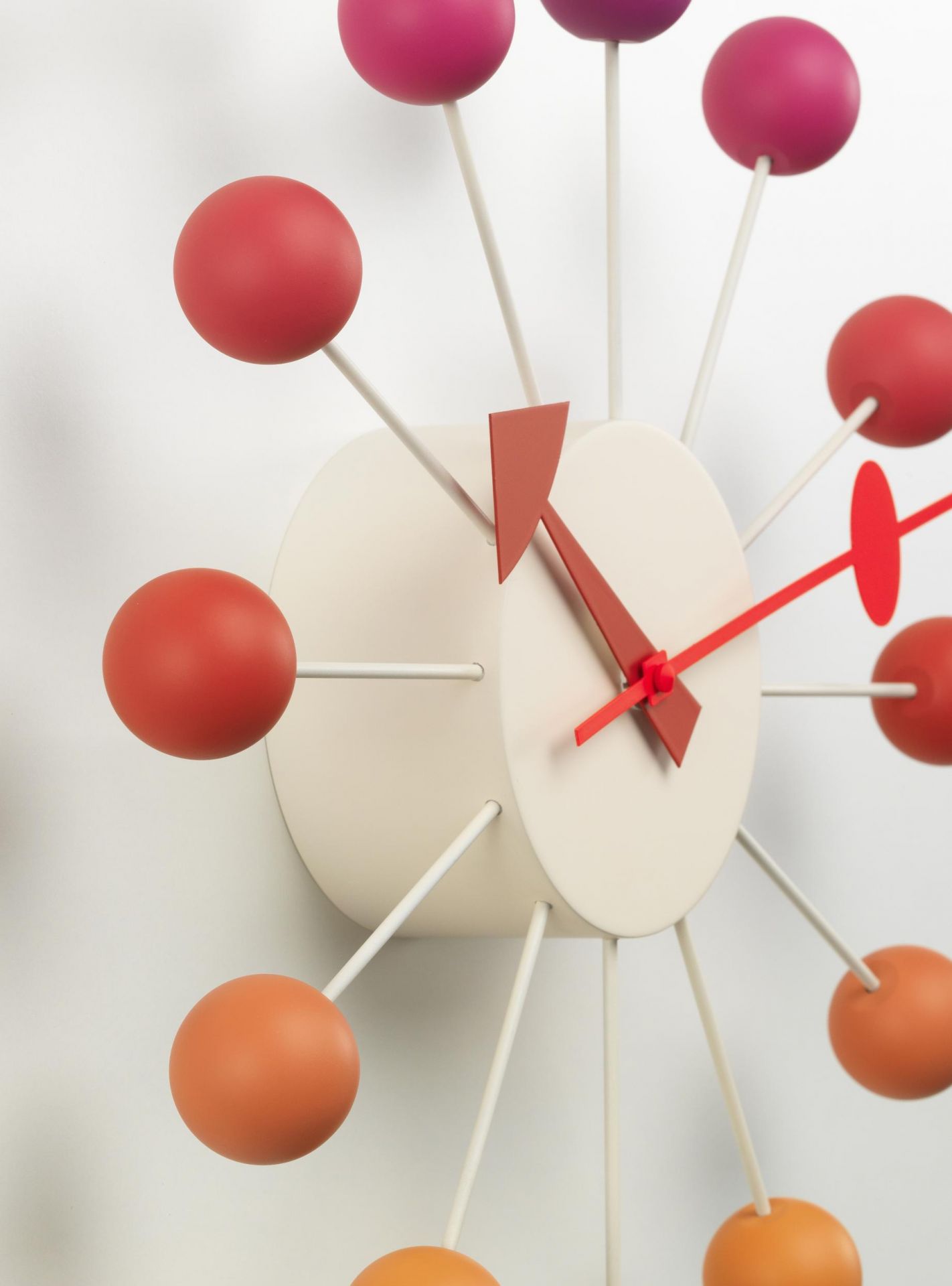 Ball Clock Wall Clock Sunset Vitra LIMITED EDITION 
