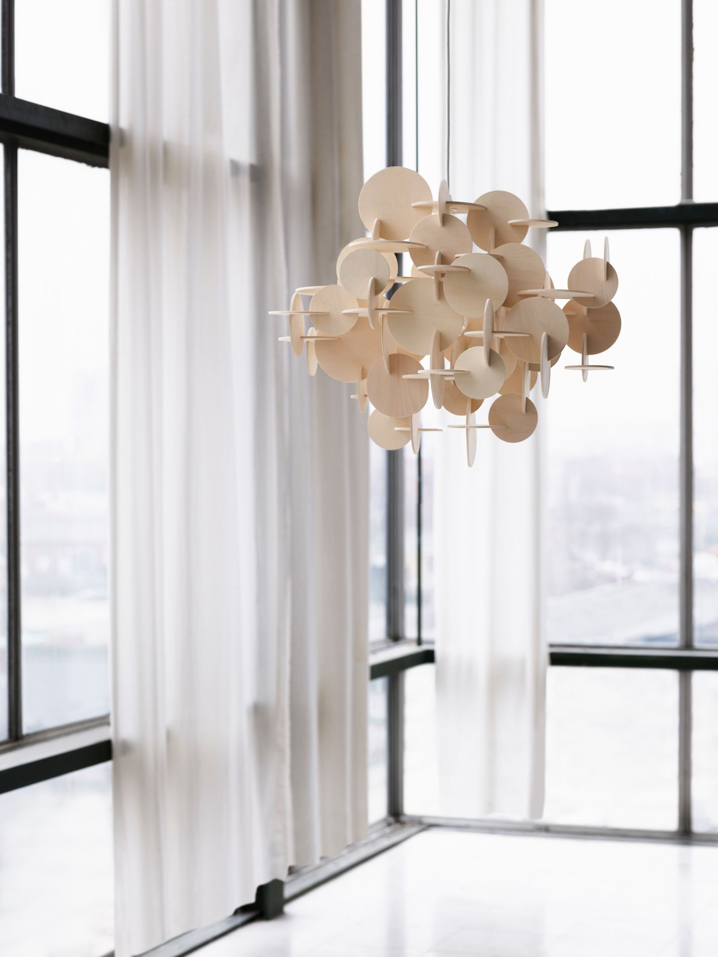 Bau Lamp Nature Pendant light Normann Copenhagen Small