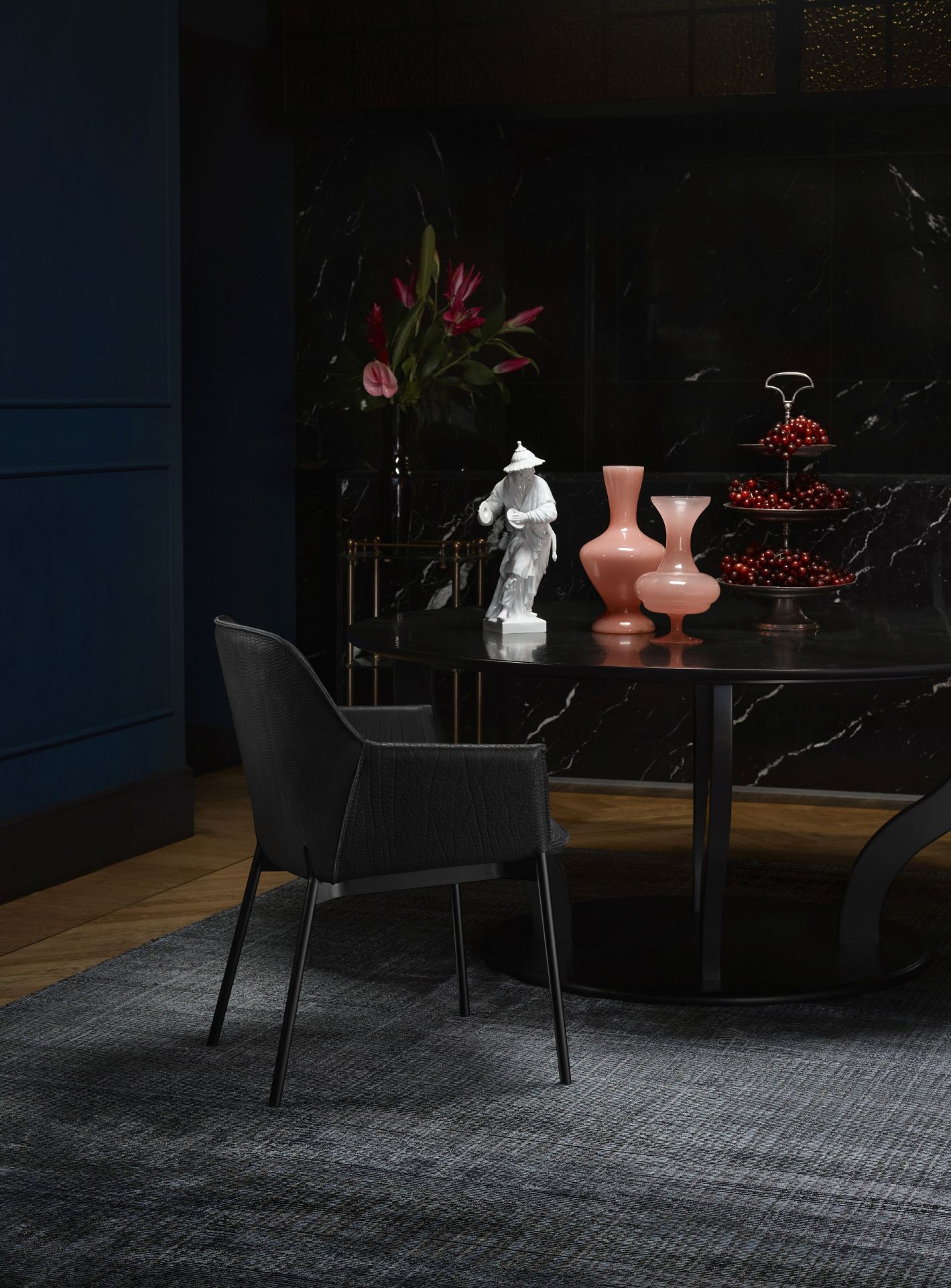 Marla Armchair high armrests Freifrau Manufaktur 