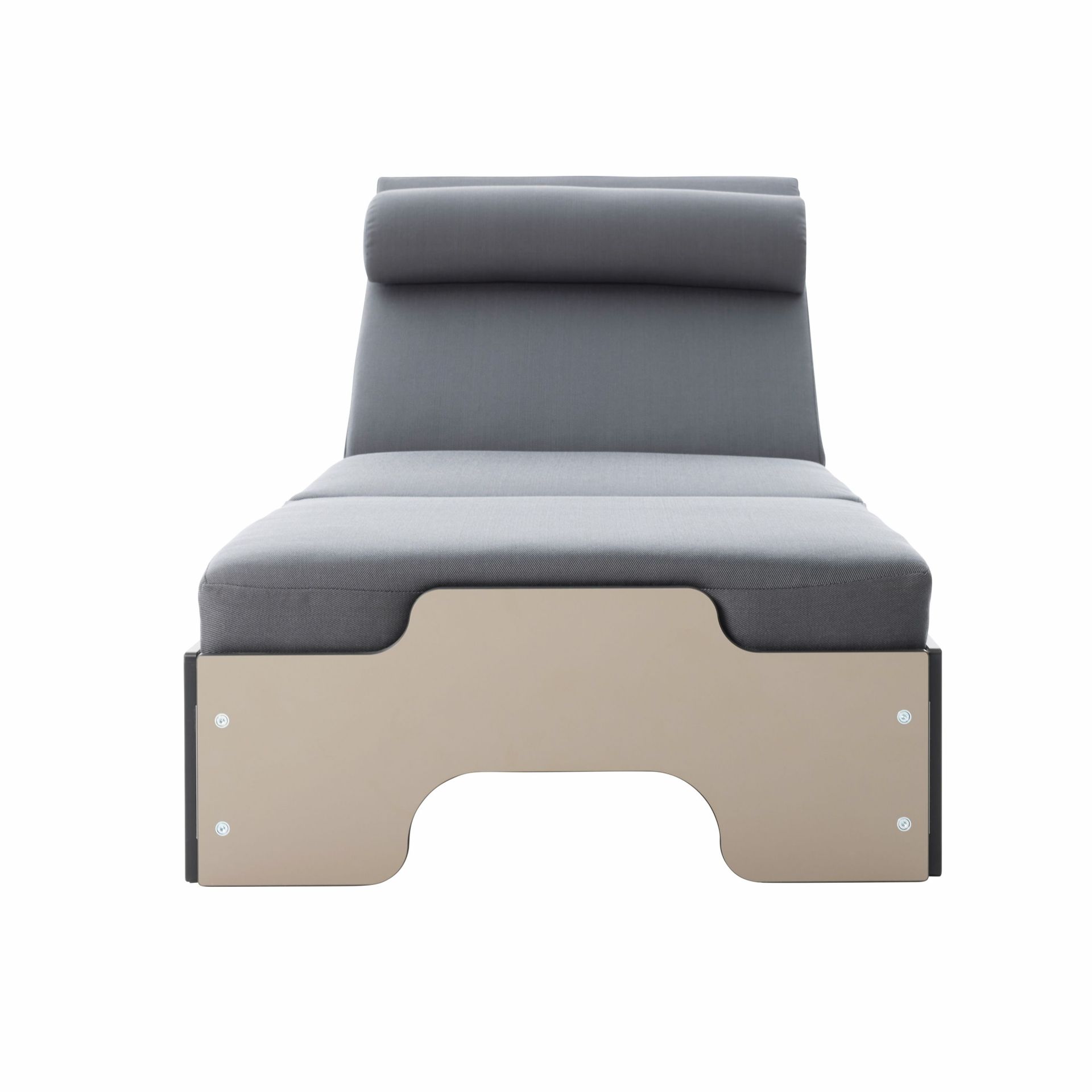 Solara Stacking Lounger incl. Wheels and Upholstery Outdoor Müller Möbelwerkstätten