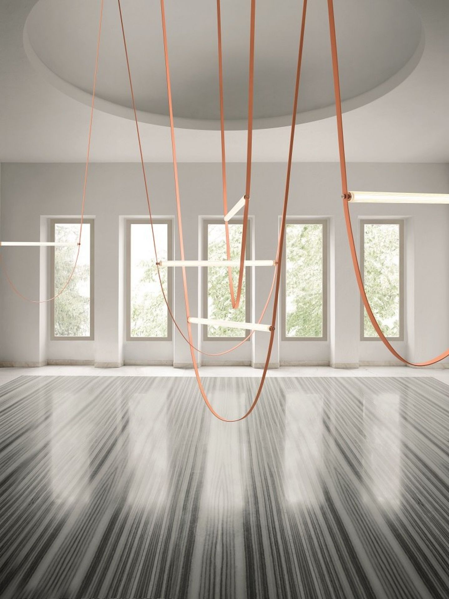 Wireline Suspension lamp Flos