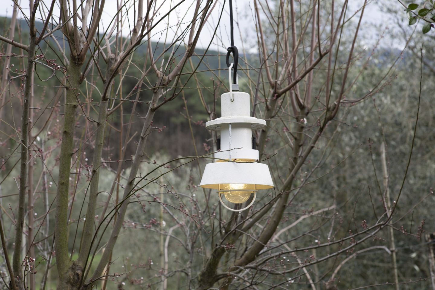 Polo Outdoor Suspension lamp Ø21cm Anthracite Martinelli Luce