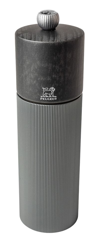 Line Pepper Mill H 18 cm Graphite & Carbon Peugeot 