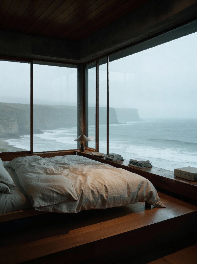 Pure bed solid oak 180 x 200 cm Hans Hansen