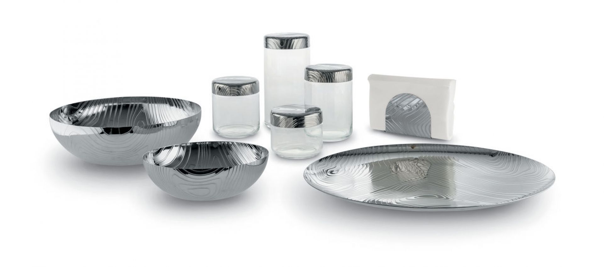PU05 Veneer Kitchen box with lid Alessi SINGLE PIECES