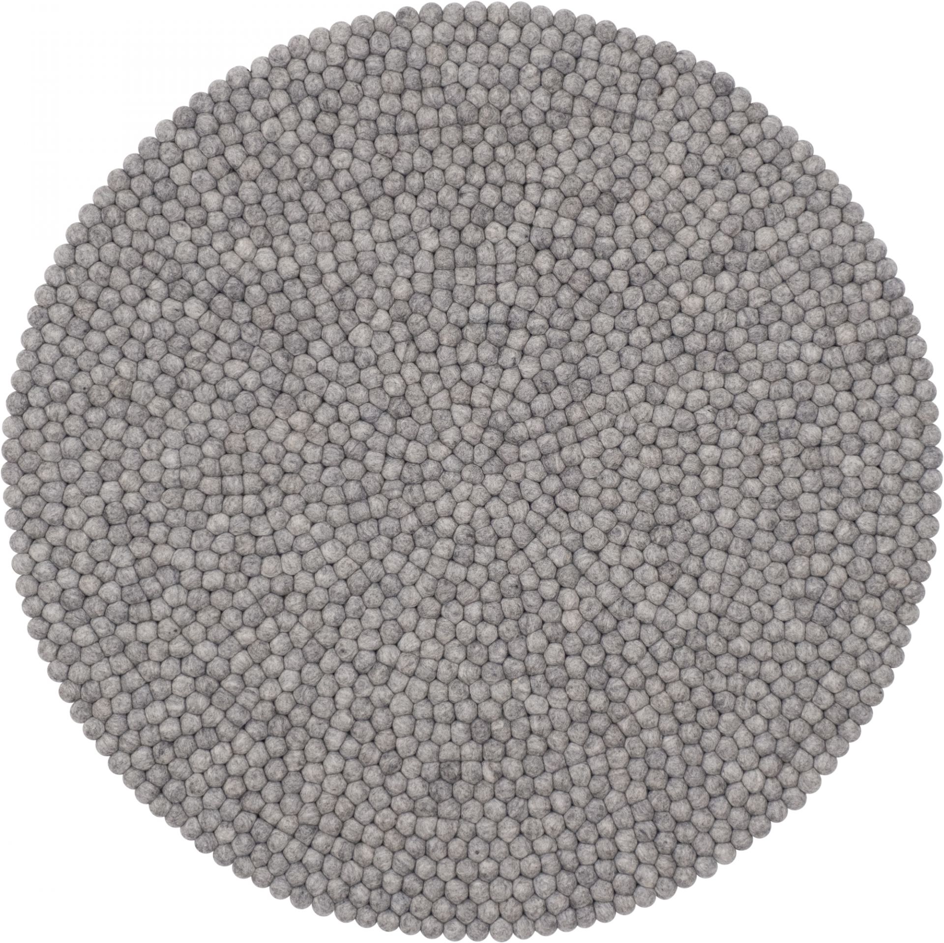 Felt ball Carpet round 140 cm myfelt Carl