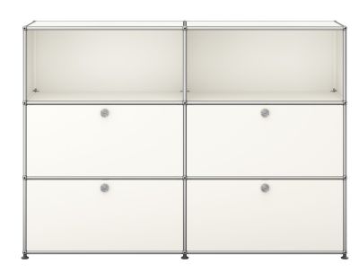 USM Haller Highboard 4 Flaps / 2 Open Pure white - FAST DELIVERY     