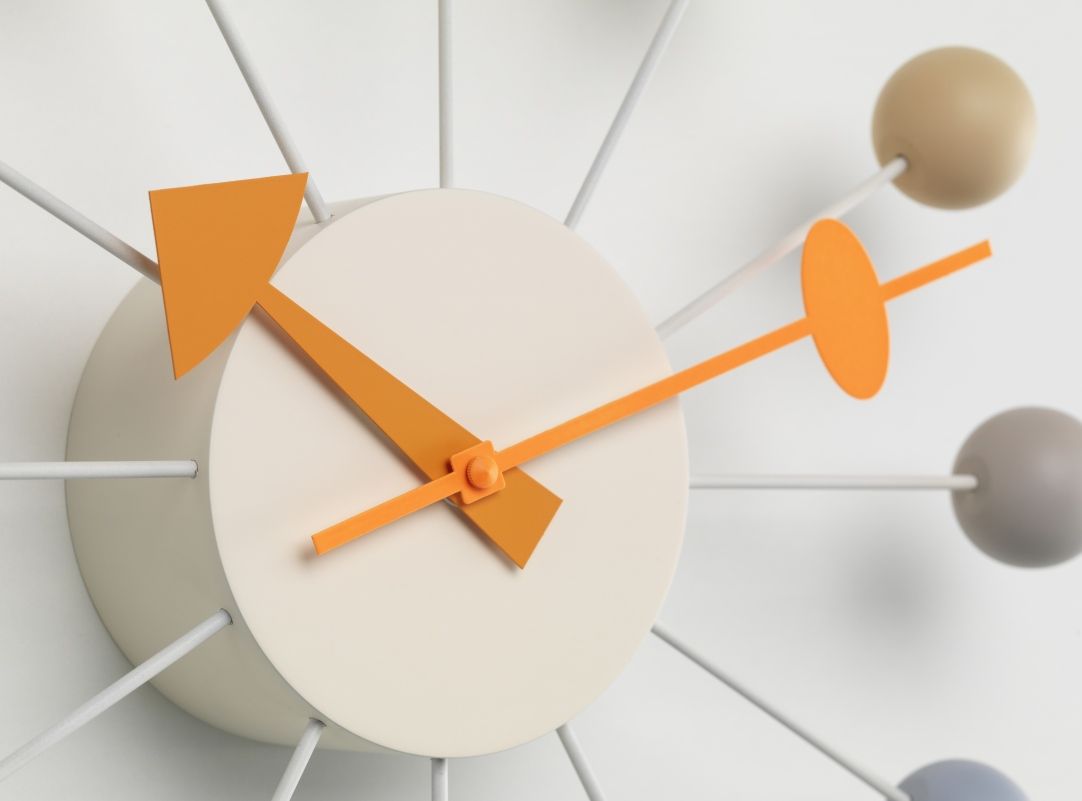 Ball Clock Wall Clock Sunrise Vitra LIMITED EDITION  