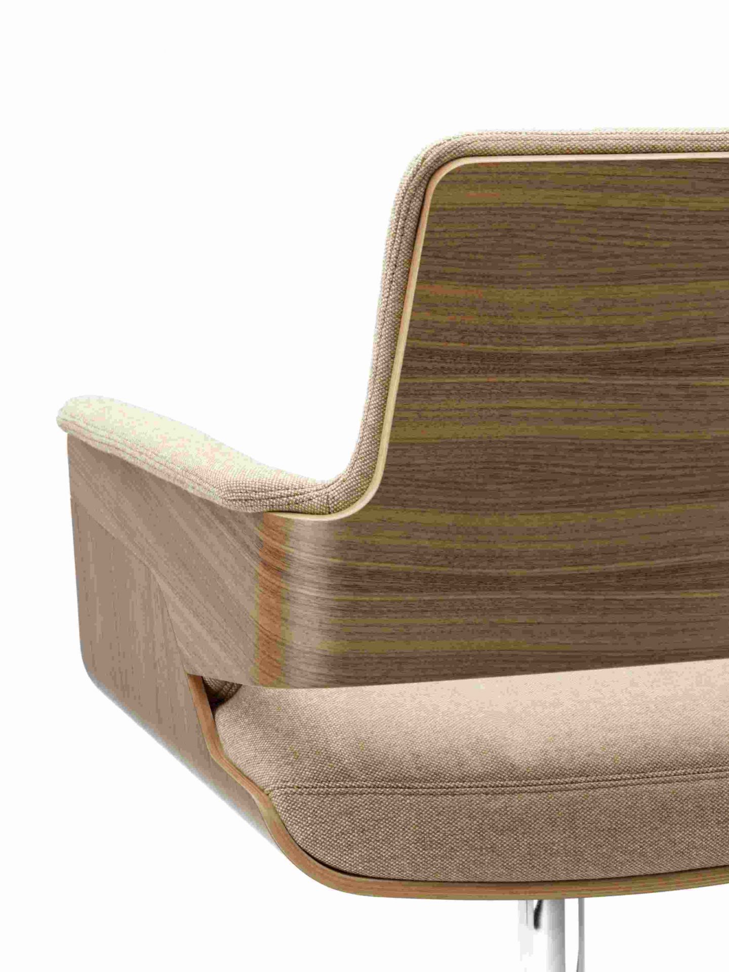 S 847 PVD Swivel armchair Thonet