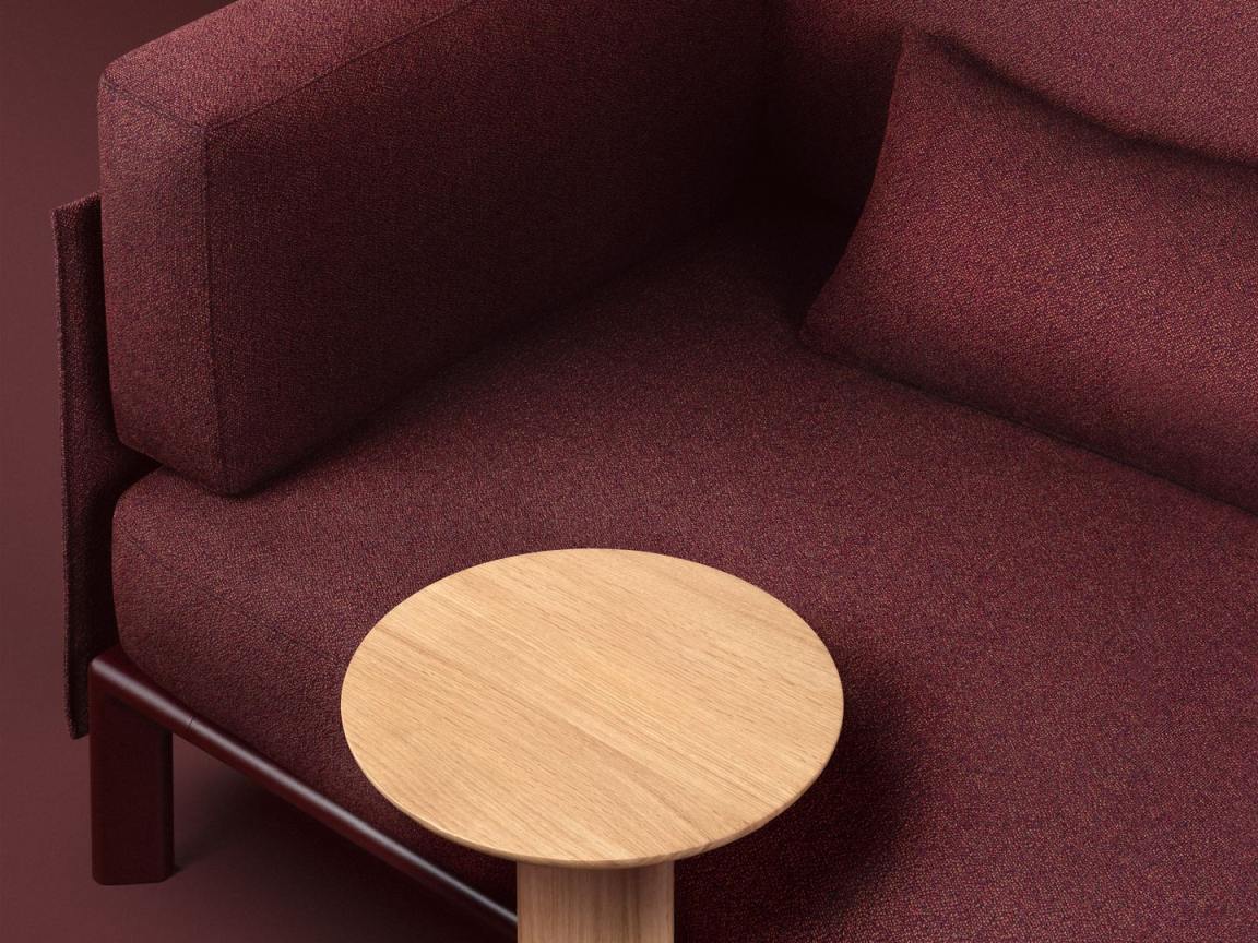 Anagram clip-on table Ø 35 cm round Vitra   