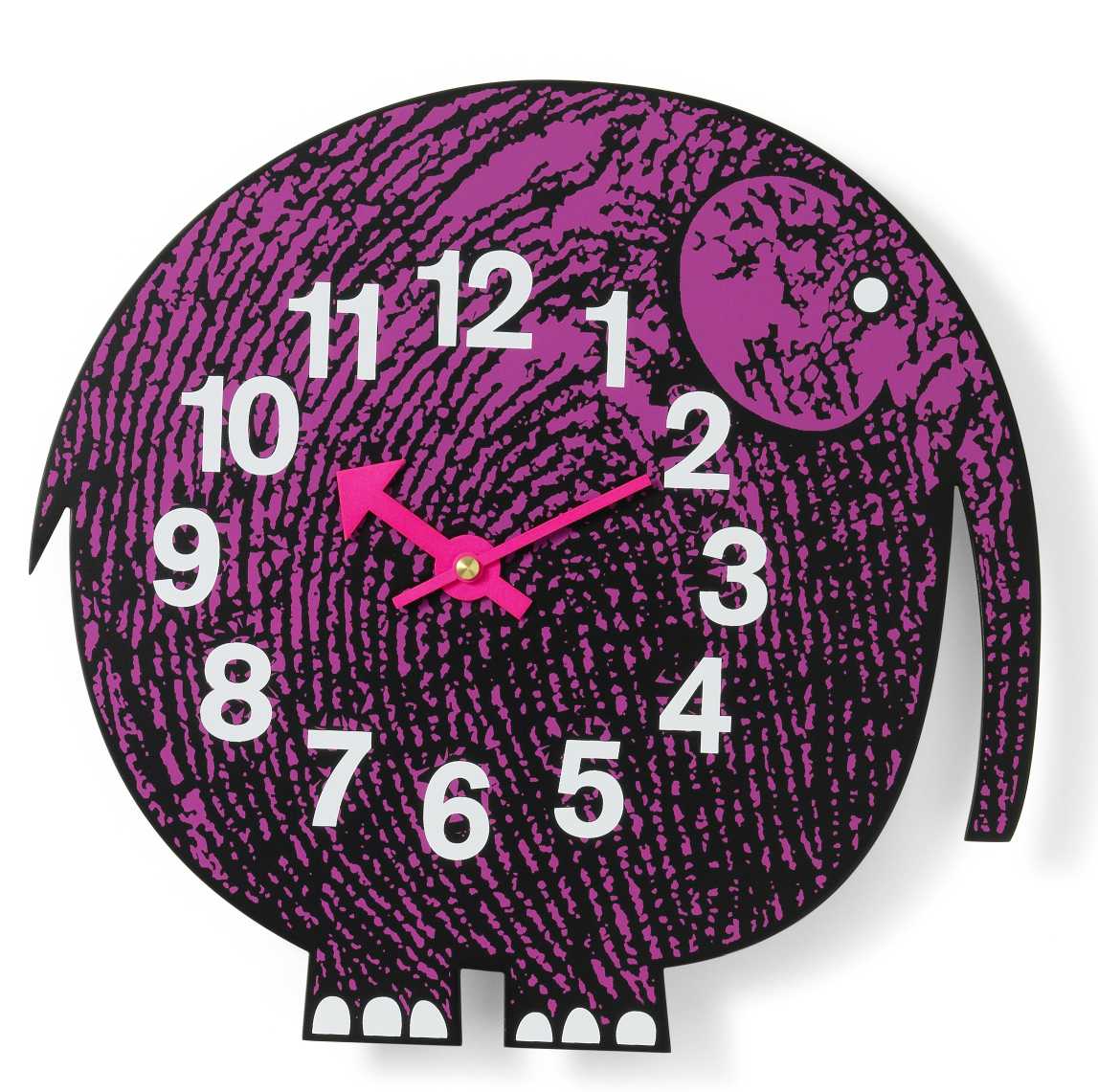 Elihu the Elephant Zoo Timers Wall Clock Vitra
