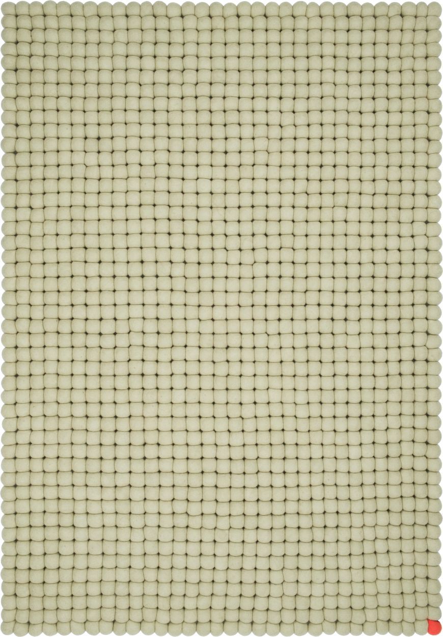 Big One Rectangular Felt carpet 200 x 300 cm myfelt Green beige