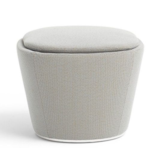 Flint Stool with Plate Foot Swivel Cor