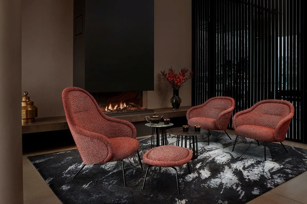 Ona Lounge Chair High Armchair Freifrau Manufaktur