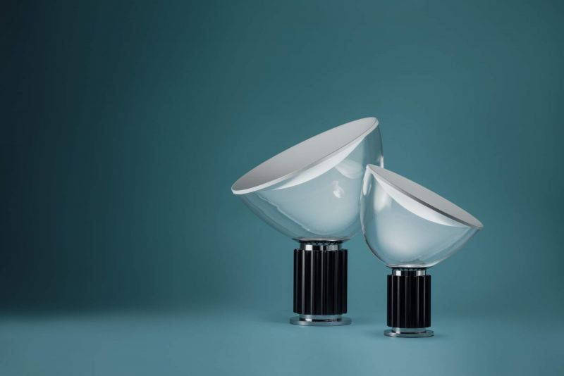 Taccia Small LED table lamp Black Flos SINGLE PIECES