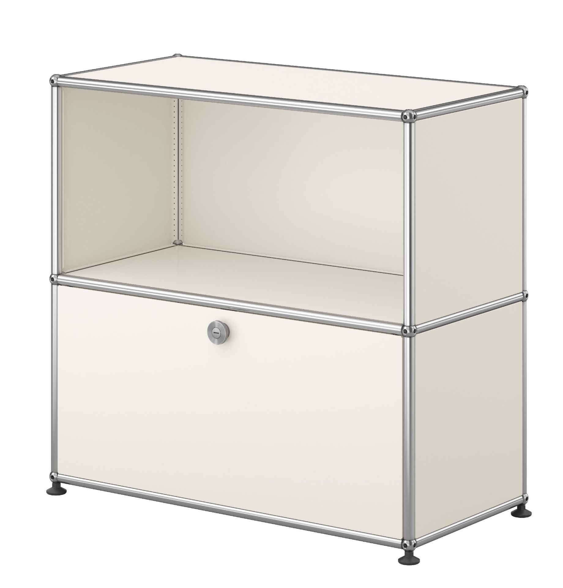 USM Haller Sideboard M62 1 Flap / 1 Open Pure White