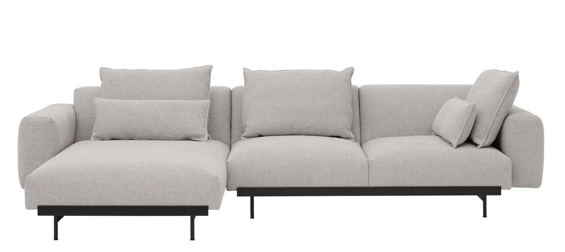In Situ Modular Sofa 3-Seater Chaise Longue Muuto