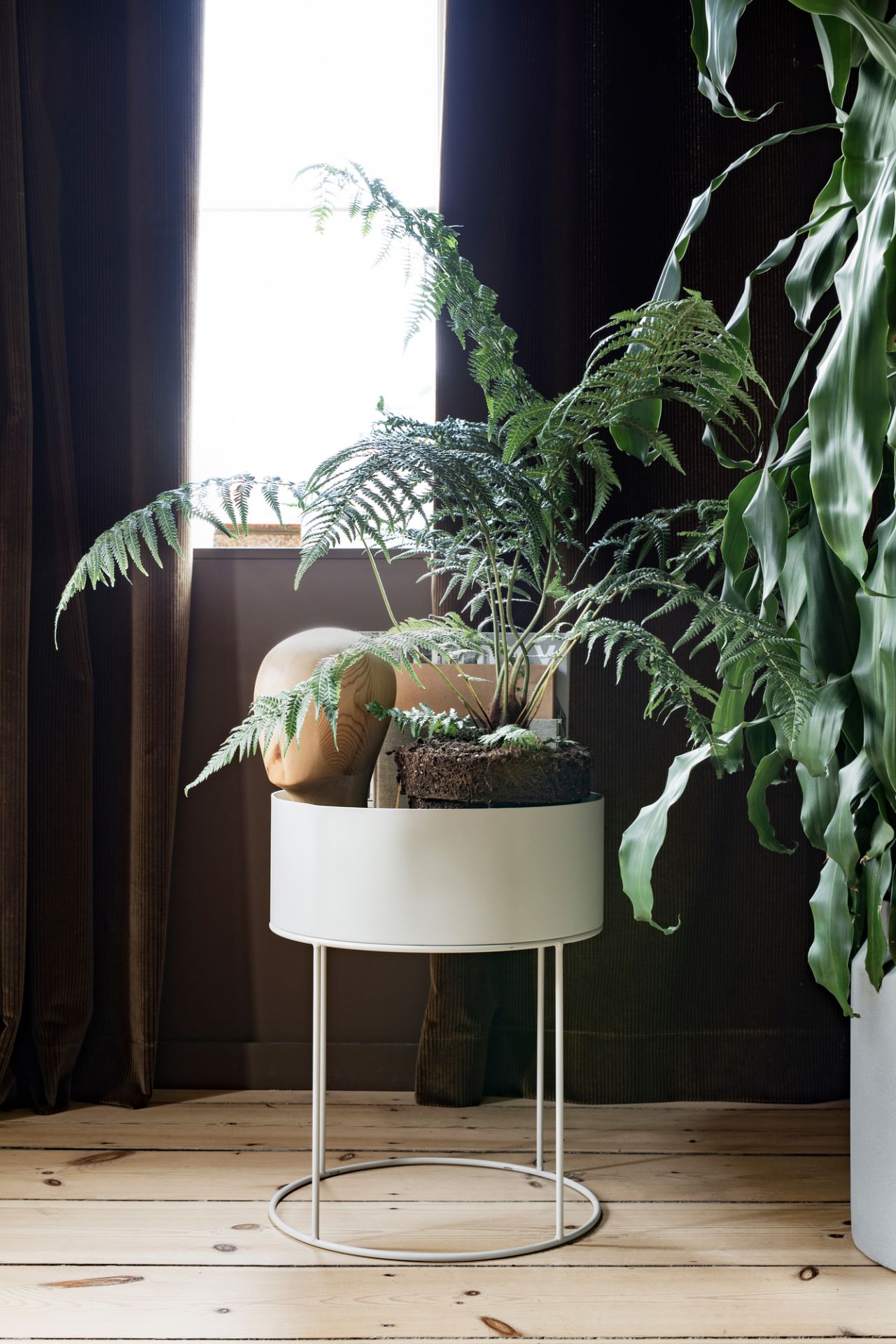Plant Box round Ferm Living SINGLE PIECES