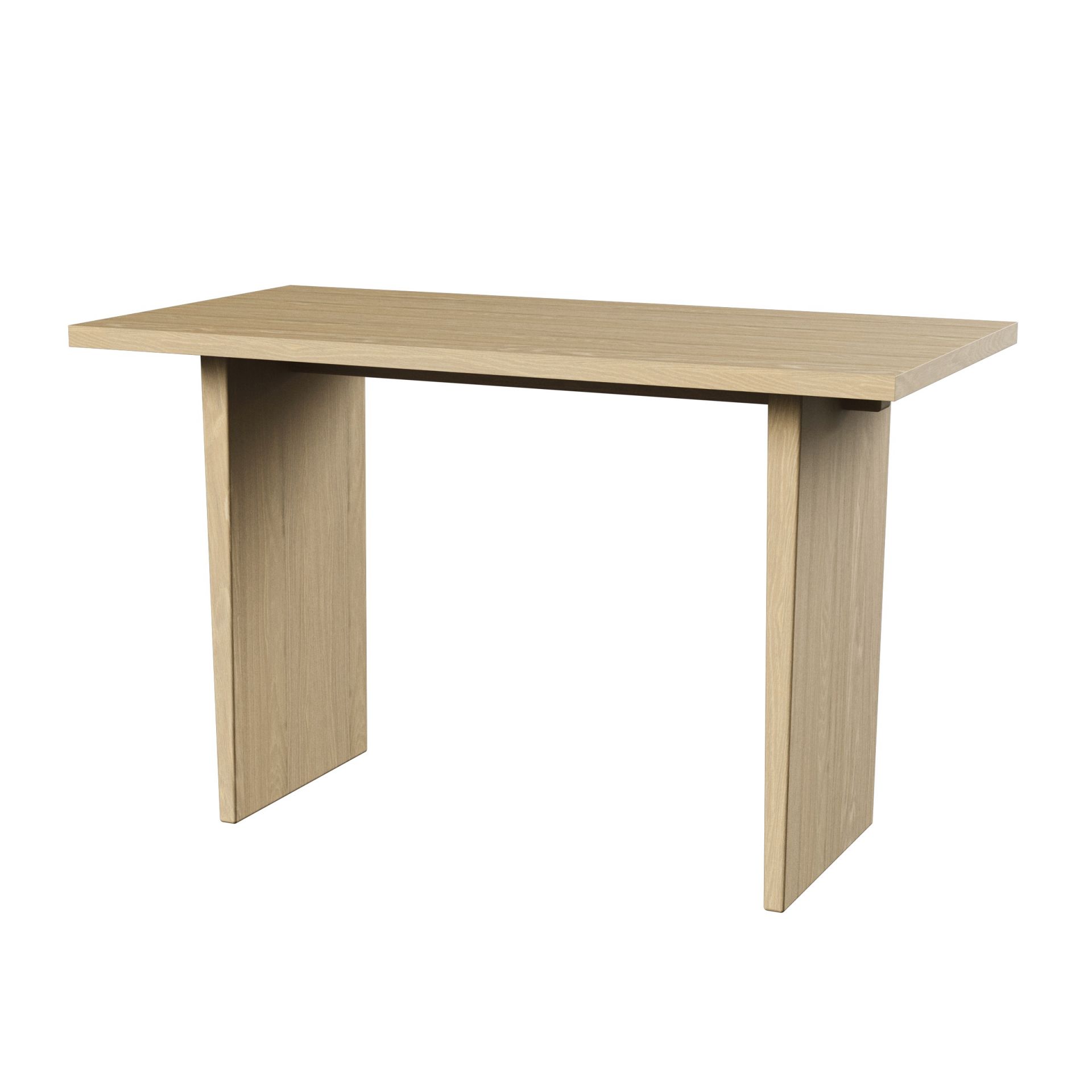 Private Desk Light Stained Oak Veneer Gubi