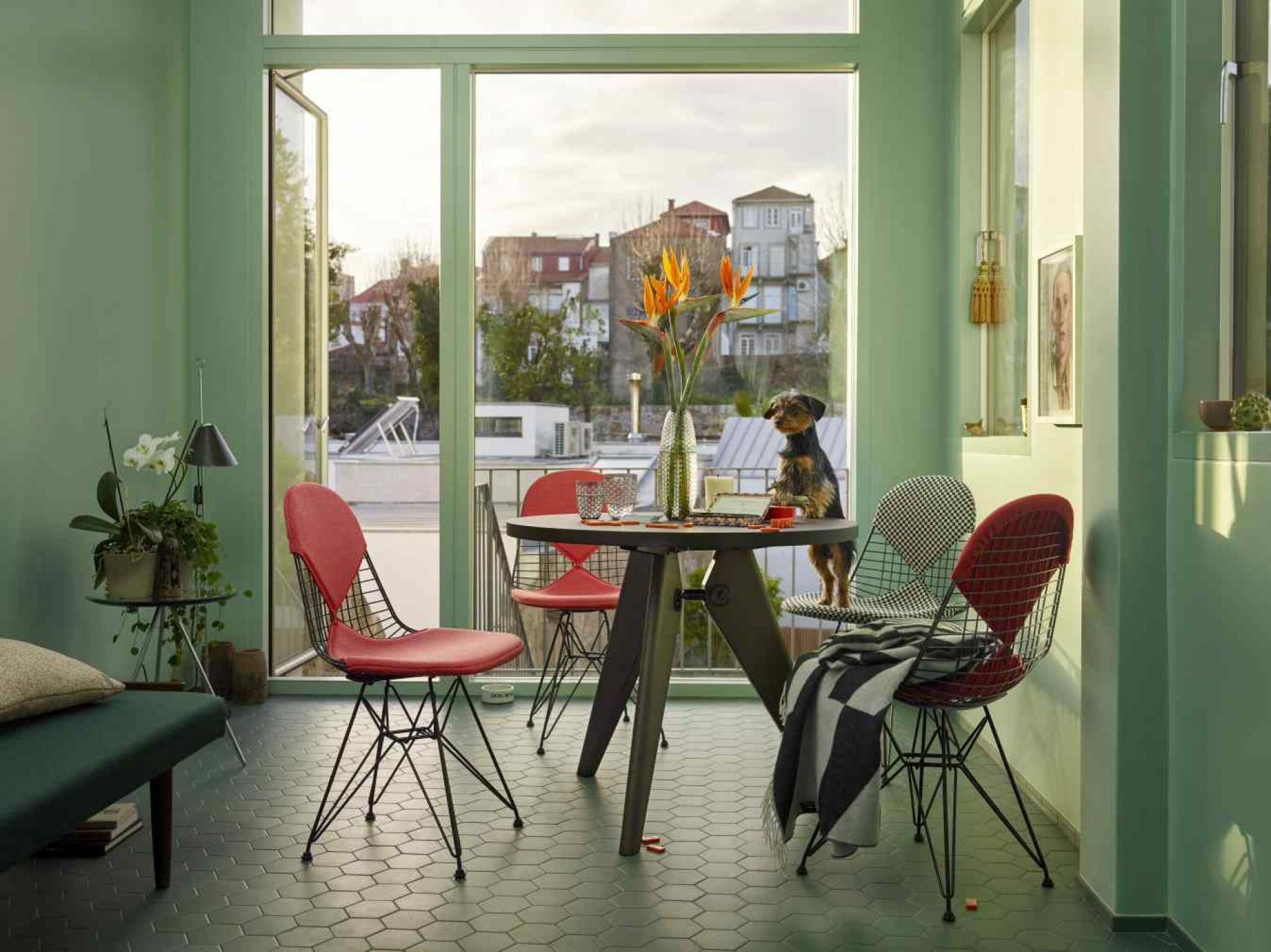 Gueridon Table Ø 105 cm Vitra