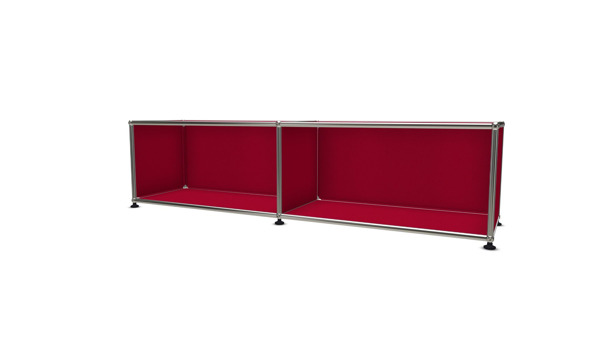 USM Haller Lowboard offen rot