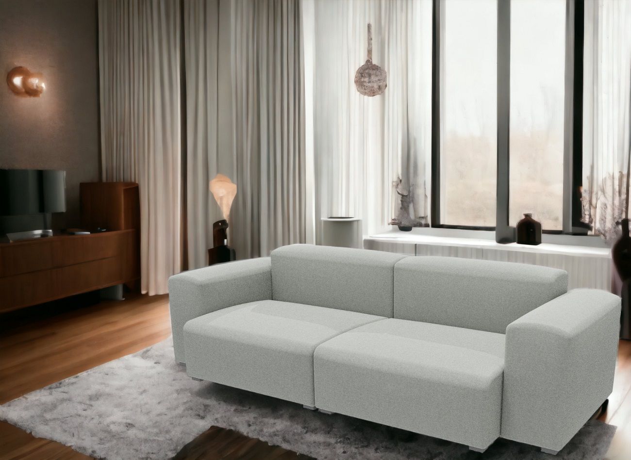 Mags Soft Sofa Low Armrest 2 1/2-seater Combination 1 Hay