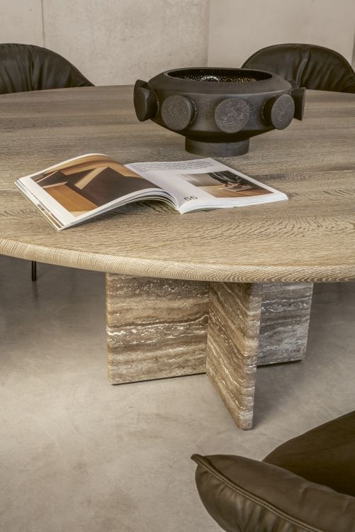 BC17 T-Rox table round dining table Janua Ø 110 x H 75 cm