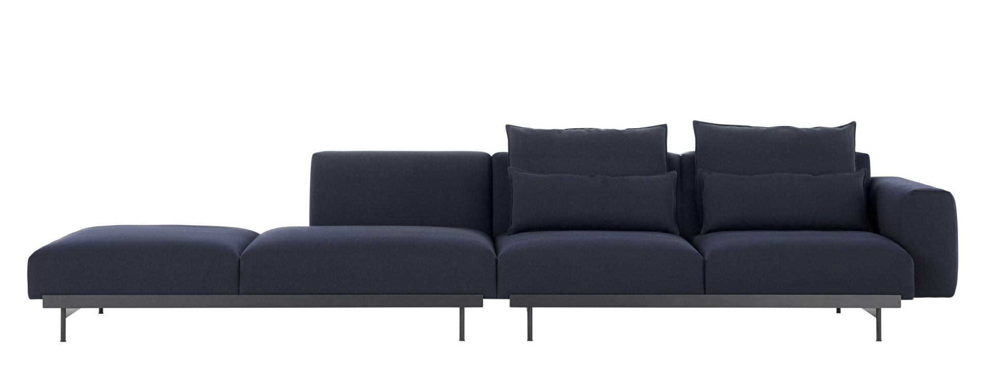 In Situ Modular Sofa 3-Seater Chaise Longue Muuto