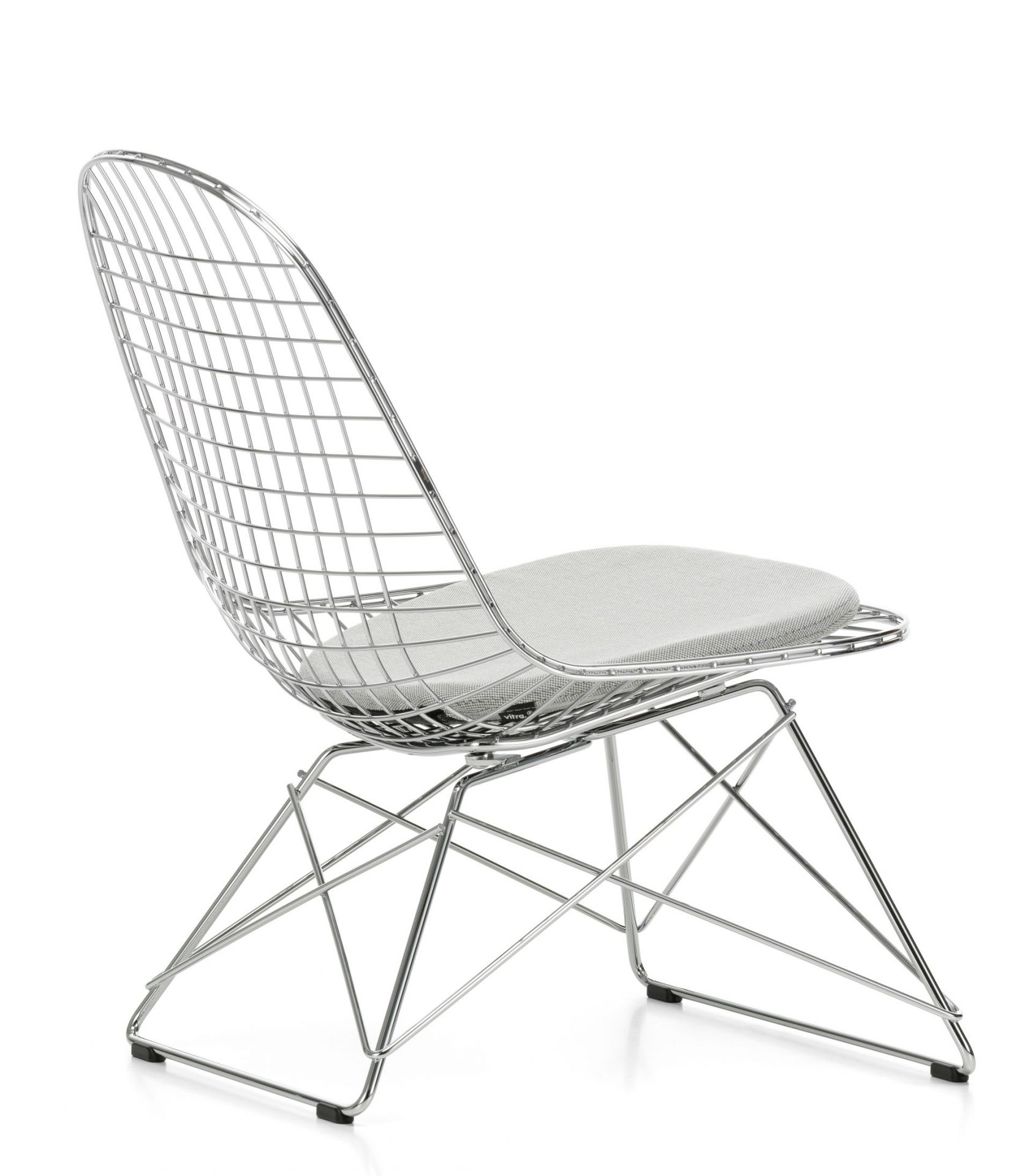 LKR-5 Wire Chair Chair with Seat Cushion Vitra