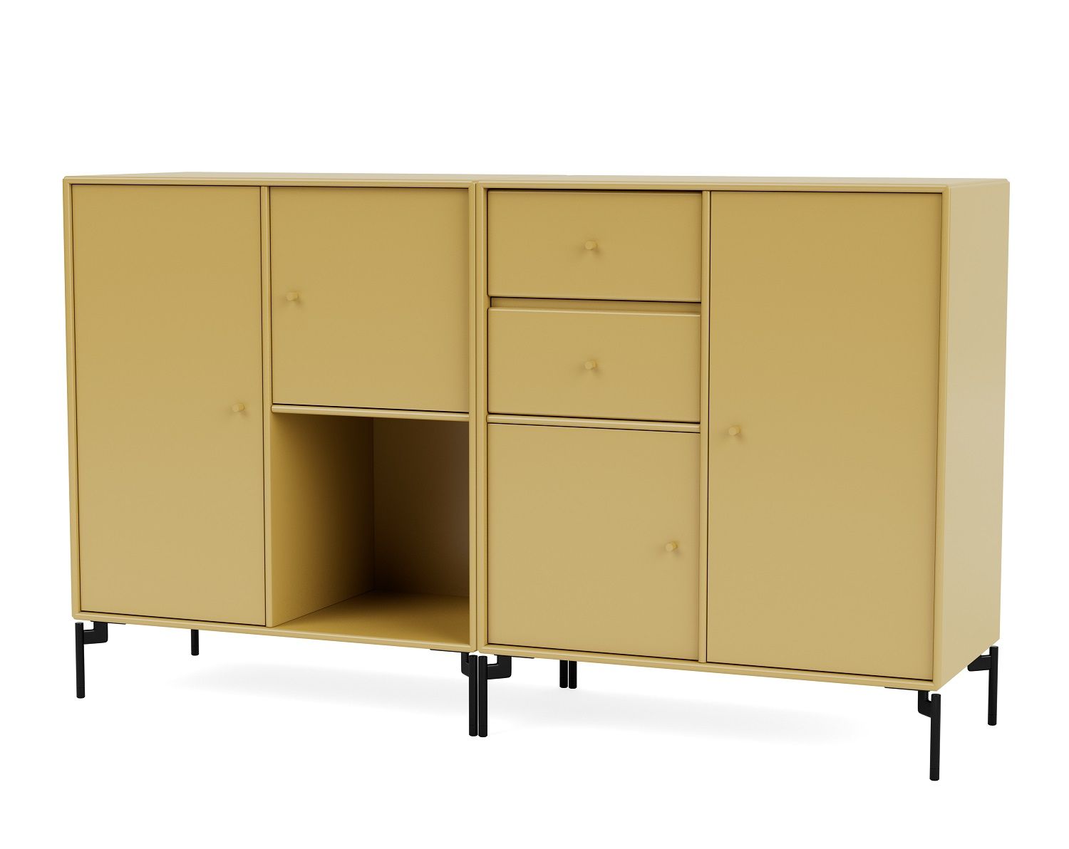 Couple sideboard C Legs Black Montana QUICK SHIP