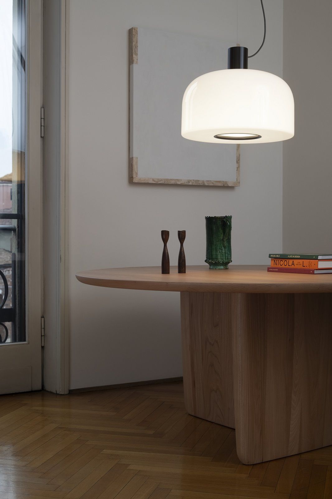 Bellhop Glass S2 Pendant lamp Flos 