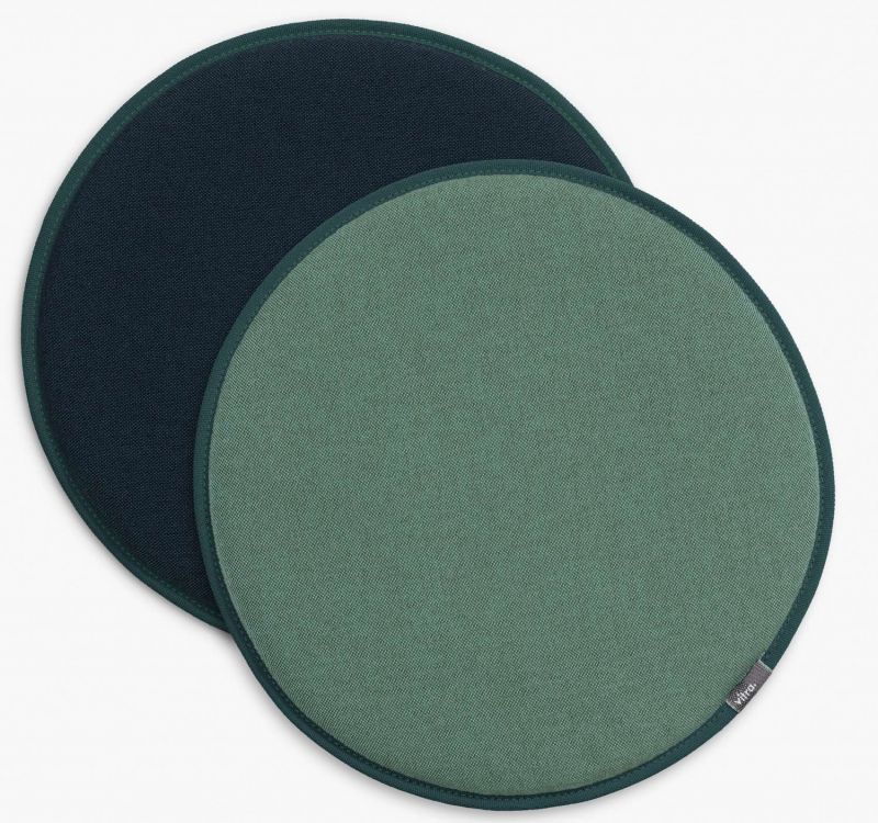 Seat Dot Sitzkissen Vitra-mint-forest / petrol-nero