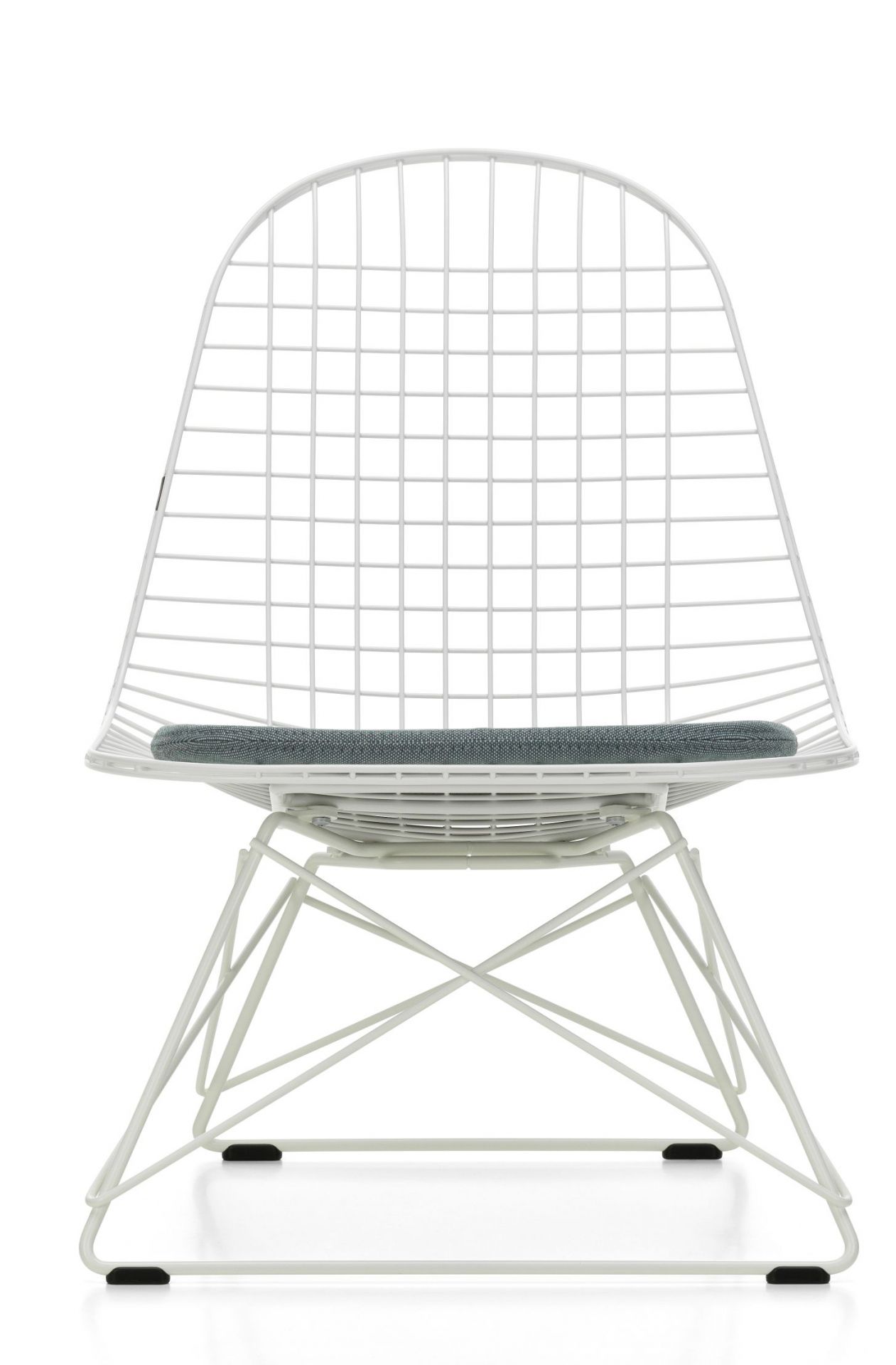 LKR-5 Wire Chair Chair with Seat Cushion Vitra
