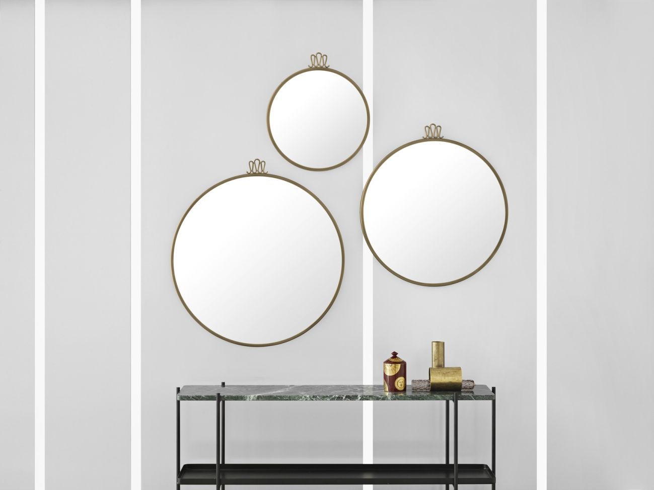 Randaccio Wall Mirror Ø70 Gubi