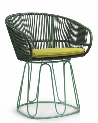 Circo Dining Chair Outdoor ames Olive green / Pastel green