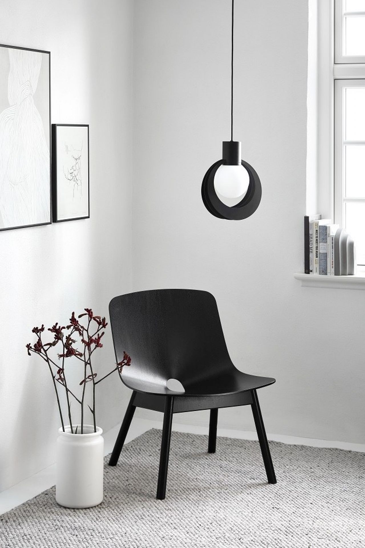 Lunar Pendant lamp Woud