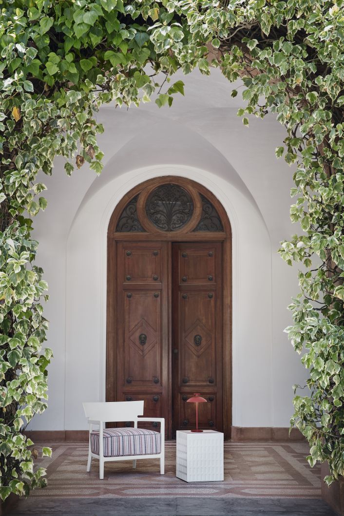 Cara Mat Outdoor Armchair Kartell