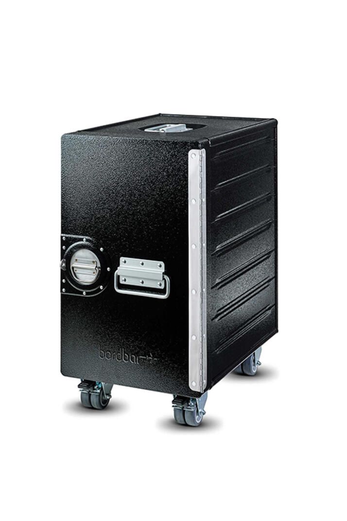 Box Rollwagen black Bordbar