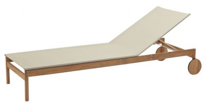 Pelagus Sunbed Outdoor Skagerak by Fritz Hansen