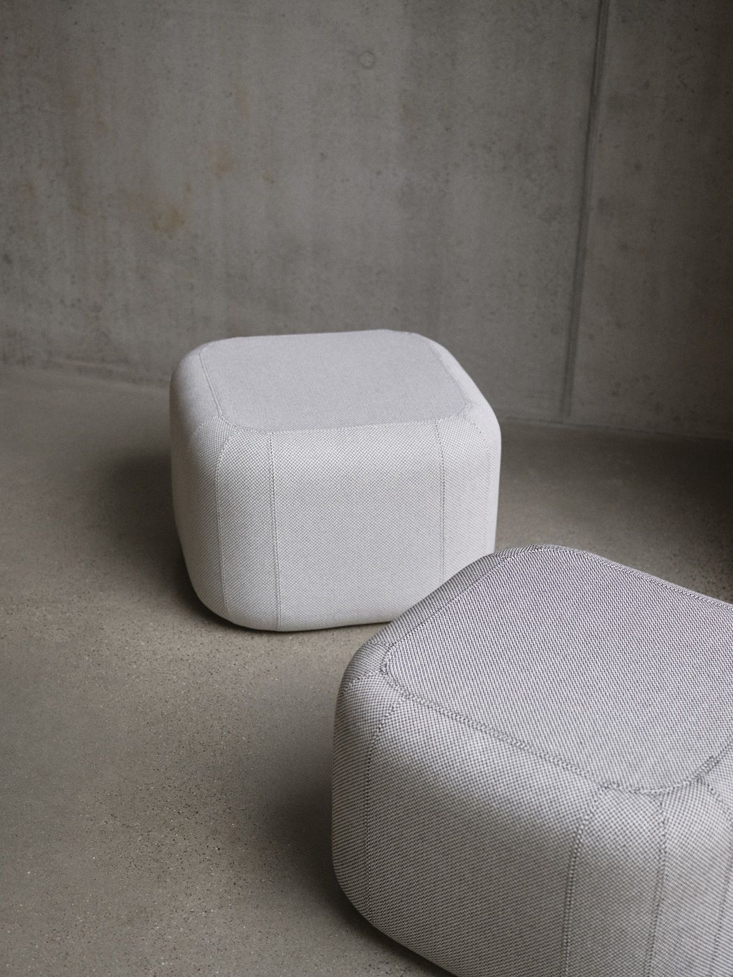 Quadro pouf stool Softline