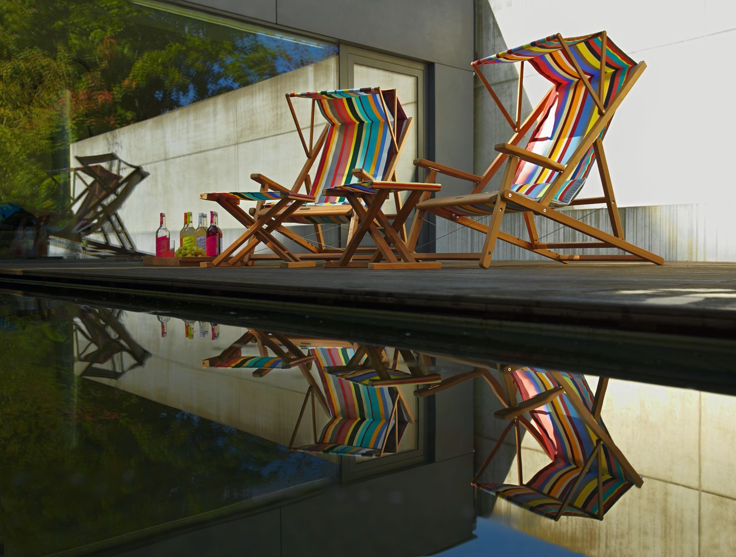 Cabin Outdoor Lounger Deluxe Nature Weishäupl