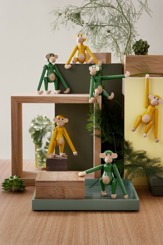 Monkey Mini coloured Kay Bojesen Vintage Green