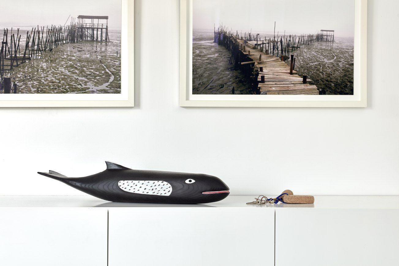 Eames House Whale Sculpture Ash Vitra NEW VERSION