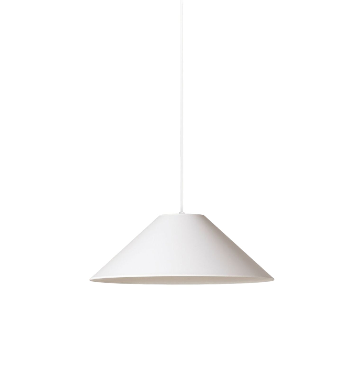 Sísísí cónicas planas MT4 suspension lamp Ø49cm white Santa & Cole
