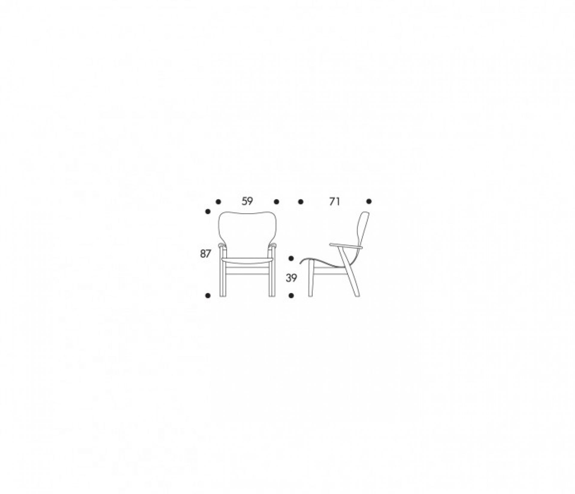 Domus club chair Artek